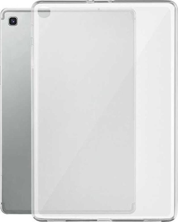 Samsung Galaxy Tab A7 SM-T500 Kılıf Şeffaf Yumuşak Süper Lüx Esnek Renksiz Silikon Kapak  - Image 1