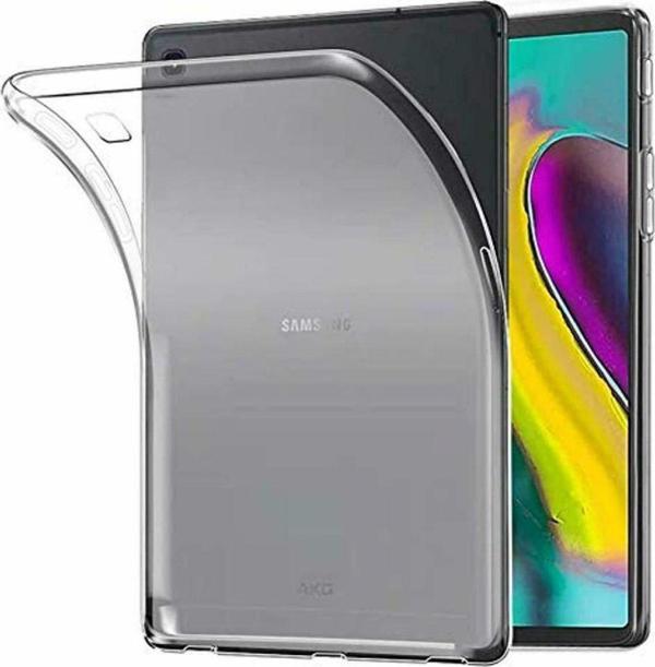 Samsung Galaxy Tab A 10.1 SM-T510 Kılıf Şeffaf Yumuşak Süper Lüx Esnek Renksiz Silikon Kapak  - Image 1