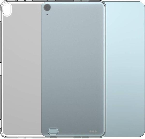 Apple iPad Air 13 M2 2024 Kılıf Şeffaf Yumuşak Süper Lüx Esnek Renksiz Silikon Kapak   - Image 1
