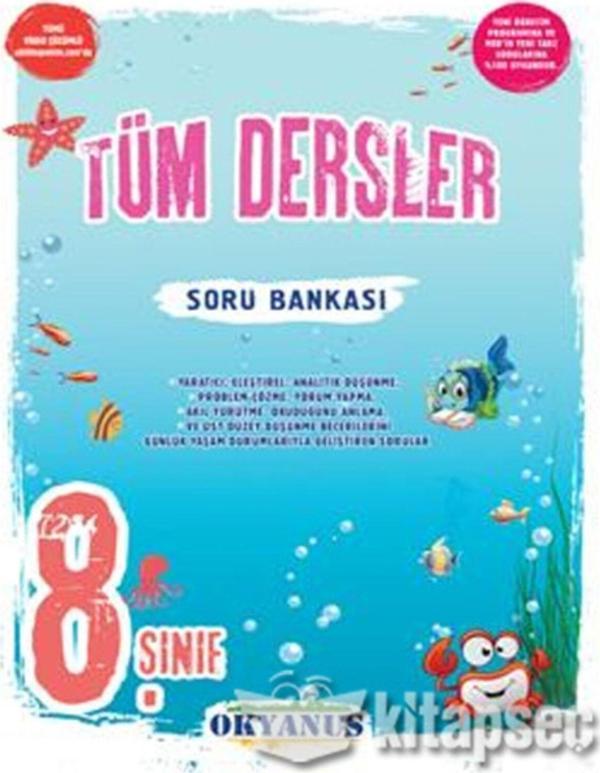 *yeni* 8. Sınıf Tüm Dersler Soru Bankası - Okyanus Eğitim - Image 1