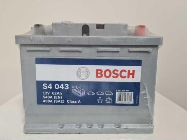 Bosch Akü 62 Ah 540 A 62 Amp - Image 1