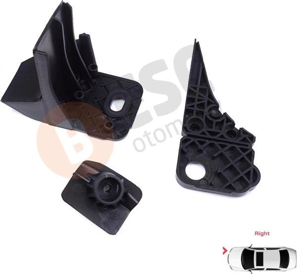 Ford Focus MK4 C519 HN HM HP 2018-On JX7B13W029CE İçin Sağ Ön Far Ayak Tamir Seti - Image 1