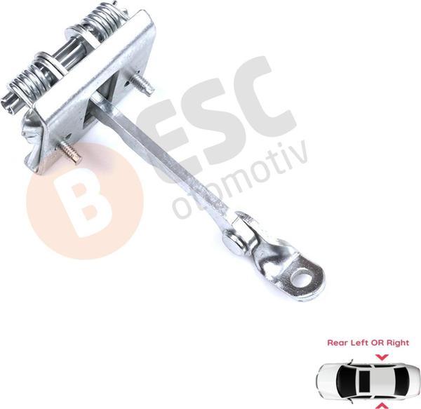 Peugeot 607 9D 9U 1999-2010 9181F5 İçin Arka Sağ veya Sol Kapı Gergisi - Image 1