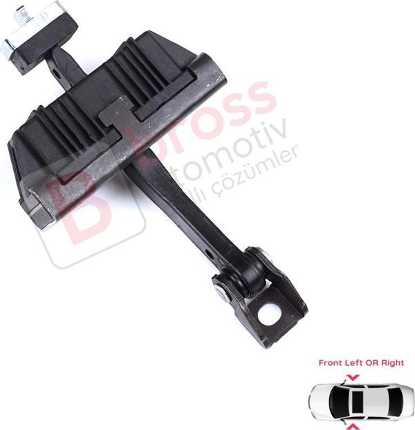 BMW 1 Series MK1 E81 E82 E88 2006-2013 2/3 Kapı 41517164623 İçin Ön Sağ veya Sol Kapı Gergisi - Image 1