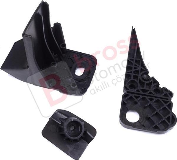 Ford Focus MK4 C519 HN HM HP 2018-On JX7B13W029CE İçin Sağ Ön Far Ayak Tamir Seti - Image 1