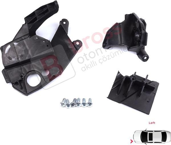 Peugeot 3008 5008 MK2 2016-2024 9814255880 İçin Sol Ön Far Ayak Tamir Seti - Image 1