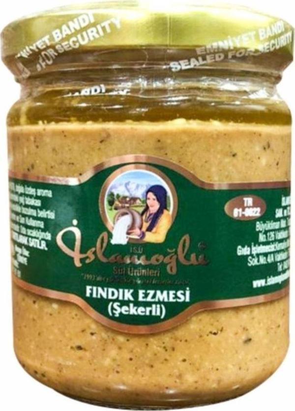 İslamoğlu Parçacıklı Fındık Ezmesi - 300 Gr - Image 1