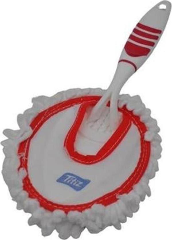 Mikrofiber Duster Toz Leke Kir Alıcı Temizleyici Tutacaklı Temizlik Bezi Aparatı Malzemesi - Image 1