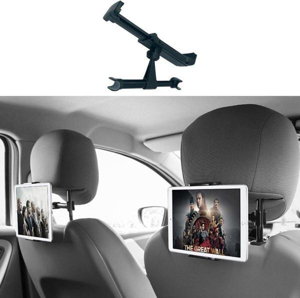 Oto Koltuk Arkası Telefon Tablet Tutucu Ayarlanabilir 360 Derece Dönebilen Pratik Stand - Image 1