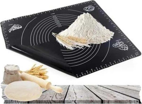 Silikon Çok Amaçlı Geniş Hamur Matı Hamur Açma Matı 40*50 Cm - Image 1