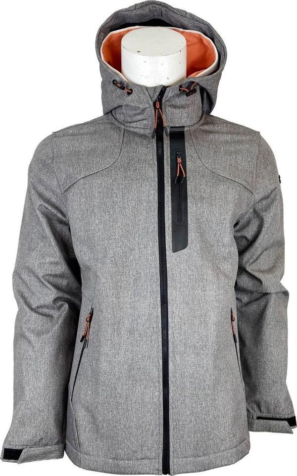 Lumberjack 4W Ml New Trend 1Gt17 4Pr Grı Mul Grı Mulıne Softshell Erkek Mont - Image 1