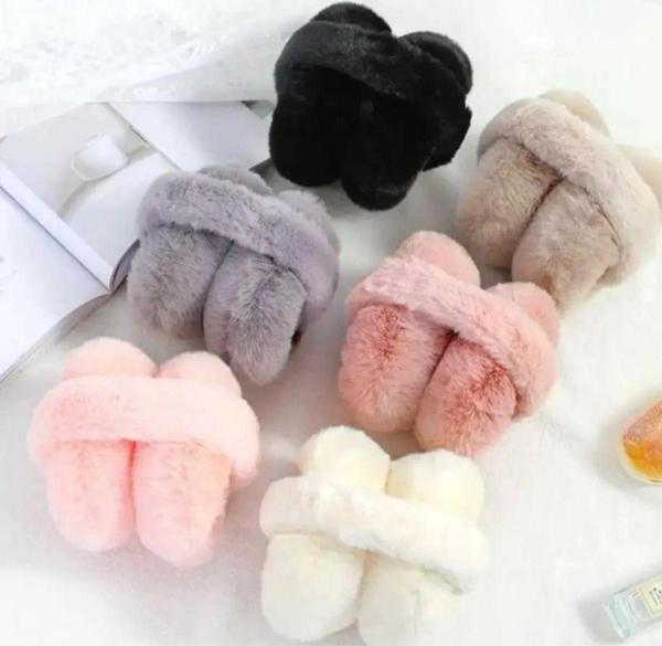 Peluş Katlanabilir Kulaklık - Soğuktan Koruyucu Kulaklık - Image 1