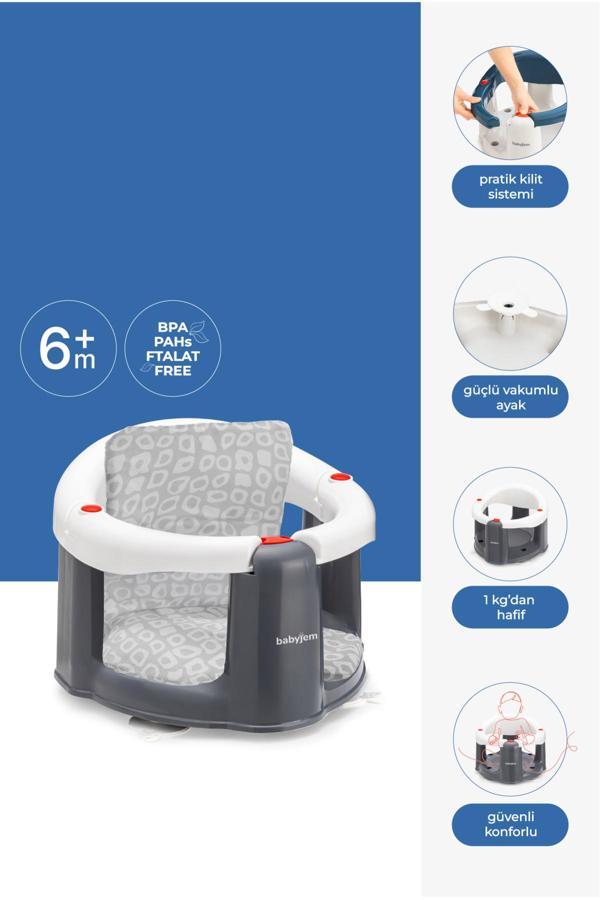 Babyjem Önden Açılır Mama Sandalye Oturağı Ve Minderi 2'Li - Image 1