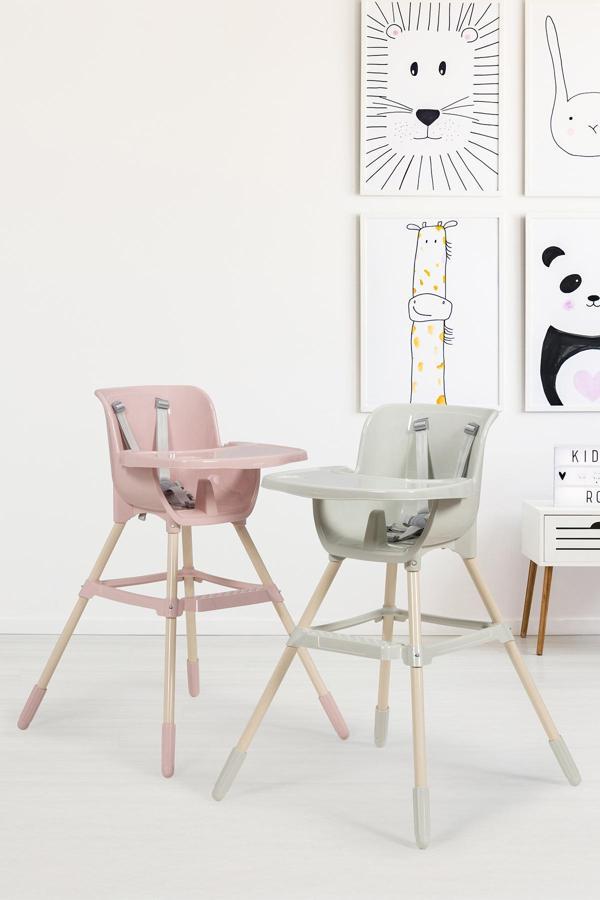 Babyjem Mama Sandalyesi Yeşil Kareli Minderi - Image 1