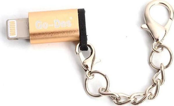 Go-Des GD-CT09 Micro to Lightning Çevirici Adaptör Anahtarlık - Image 1