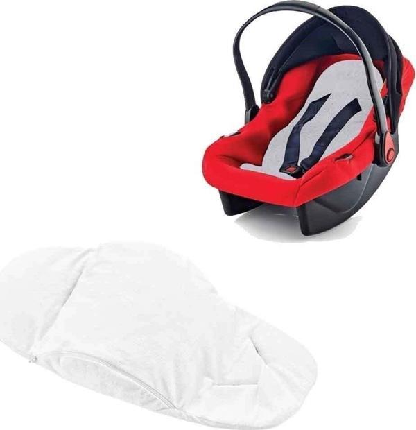 Babyjem Ana Kucağı Bel Desteği Havlu Beyaz - Image 1