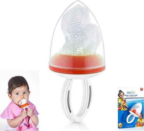 Babyjem Art-206 Meyve Sebze Bebek Emziği Turuncu - Image 1