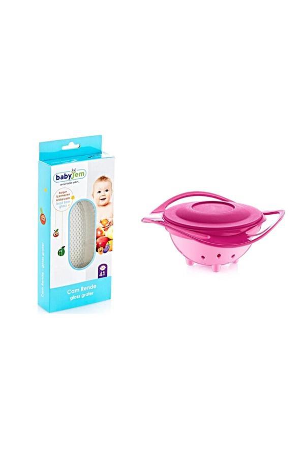 Babyjem Cam Rende + Dökülmeyen Tabak Pembe - Image 1