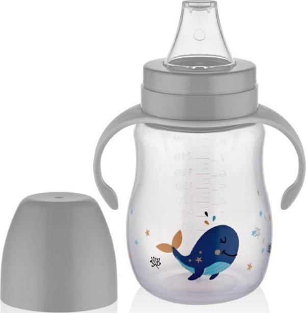 Babyjem Damlatmayan Suluk 250 Ml Gri - Image 1