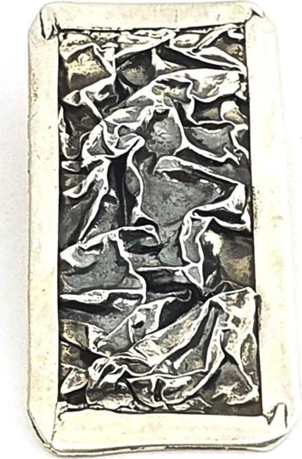 Gümüş el işi tasarım kolye ucu  - Image 1