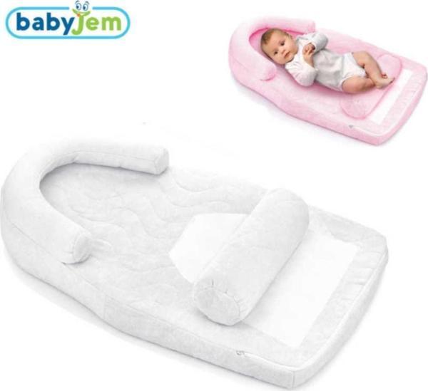 Babyjem Reflu Ve Düz Kafa Yastığı Beyaz - Image 1