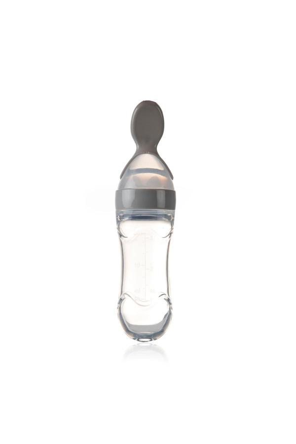 Babyjem Sıkmalı Kaşık Gri - Image 1