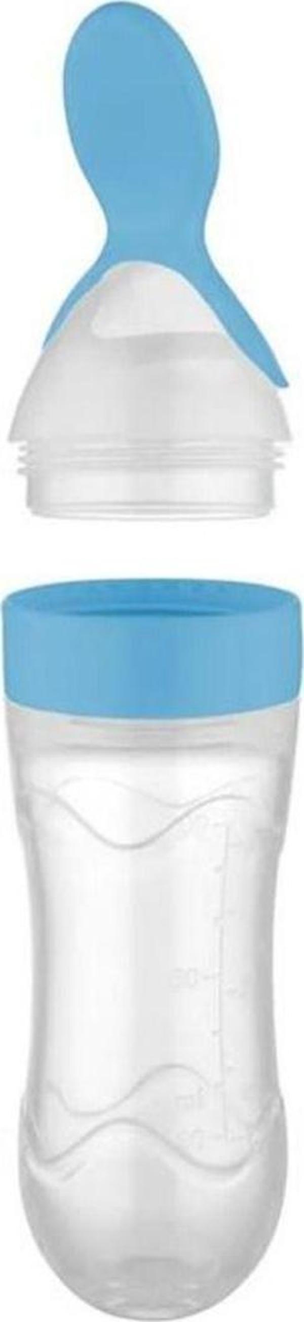 Babyjem Sıkmalı Kaşık Mavi - Image 1