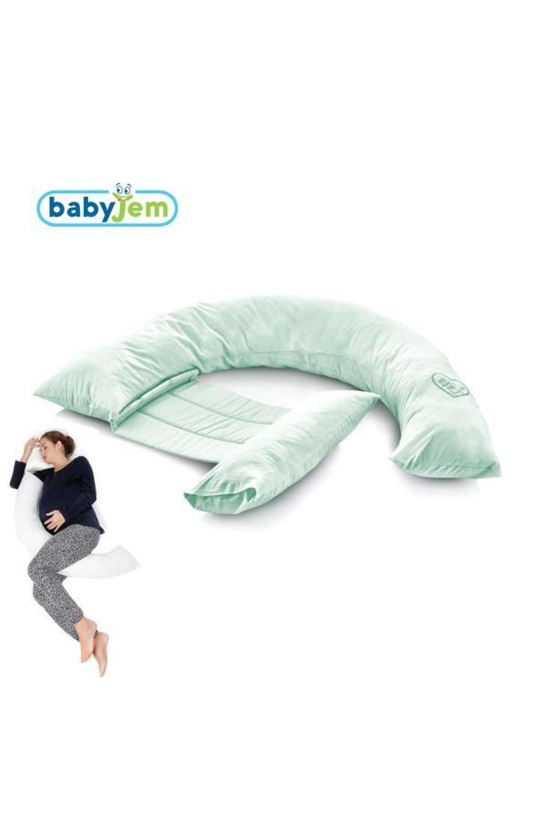 Babyjem Sırt Destekli Hamile Ve Emzirme Yastığı Yeşil - Image 1