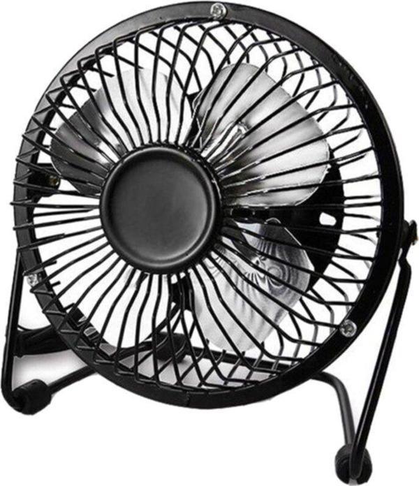 Robeve Masa Üstü Usb Fan Soğutucu Vantilatör Klima Usb Girişli Metal Serinletici Fan - Image 1