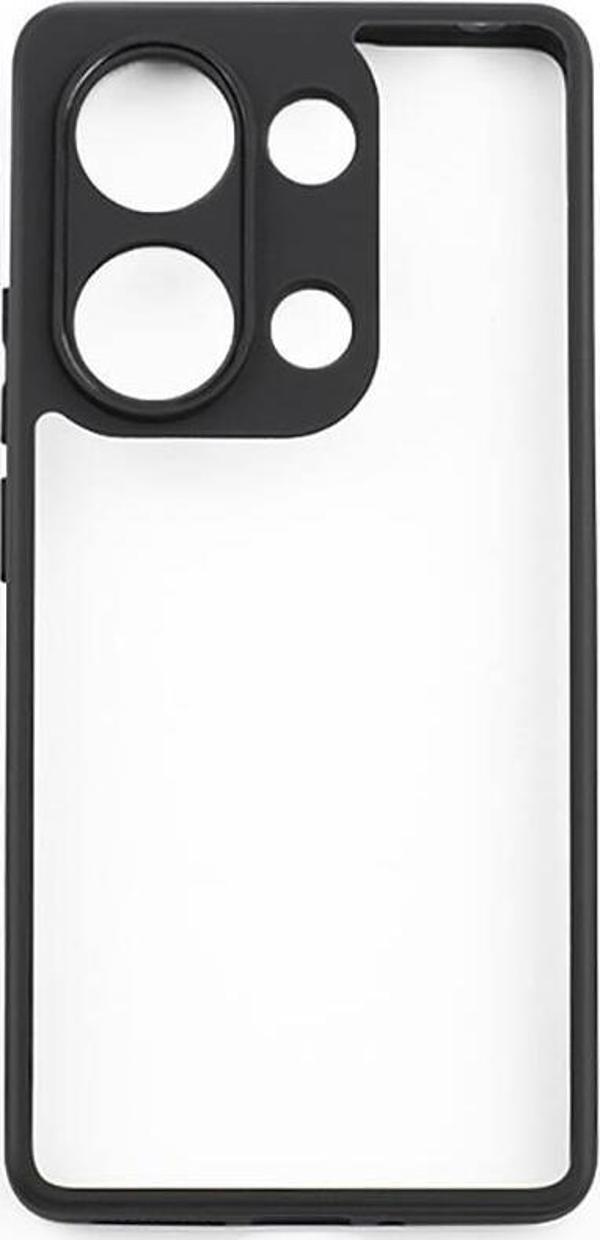 Xiaomi Redmi Note 13 Pro 5G Kılıf Kamera Korumalı Şeffaf Arka Yüzey Zore New Roll Kapak - Image 1