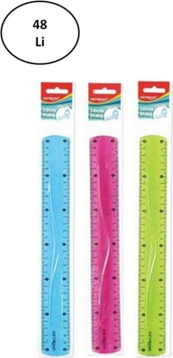 Mbb E-Ticaret Flexible Esnek Silikonlu (Kırılmaz) 30 Cm 48'Li - Image 1