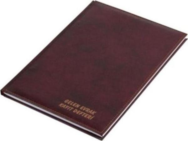 Mbb E-Ticaret Gülpaş Gelen Evrak Defteri Suni Deri Ciltli 100 Yaprak - Image 1