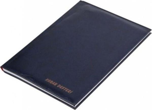 Mbb E-Ticaret Gülpaş Karar Defter Suni Deri Düz Cilt 100 Yaprak - Image 1