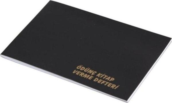 Mbb E-Ticaret Gülpaş Ödünç Kitap Verme Defteri Plastik Kapak - Image 1
