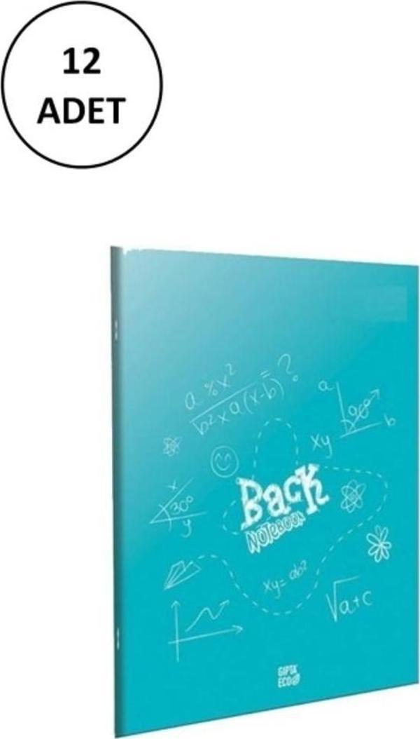 Mbb E-Ticaret Gıpta Back A4 80 Yaprak Çizgisiz Tel Dikişli Plastik Kapak Defter - Image 1