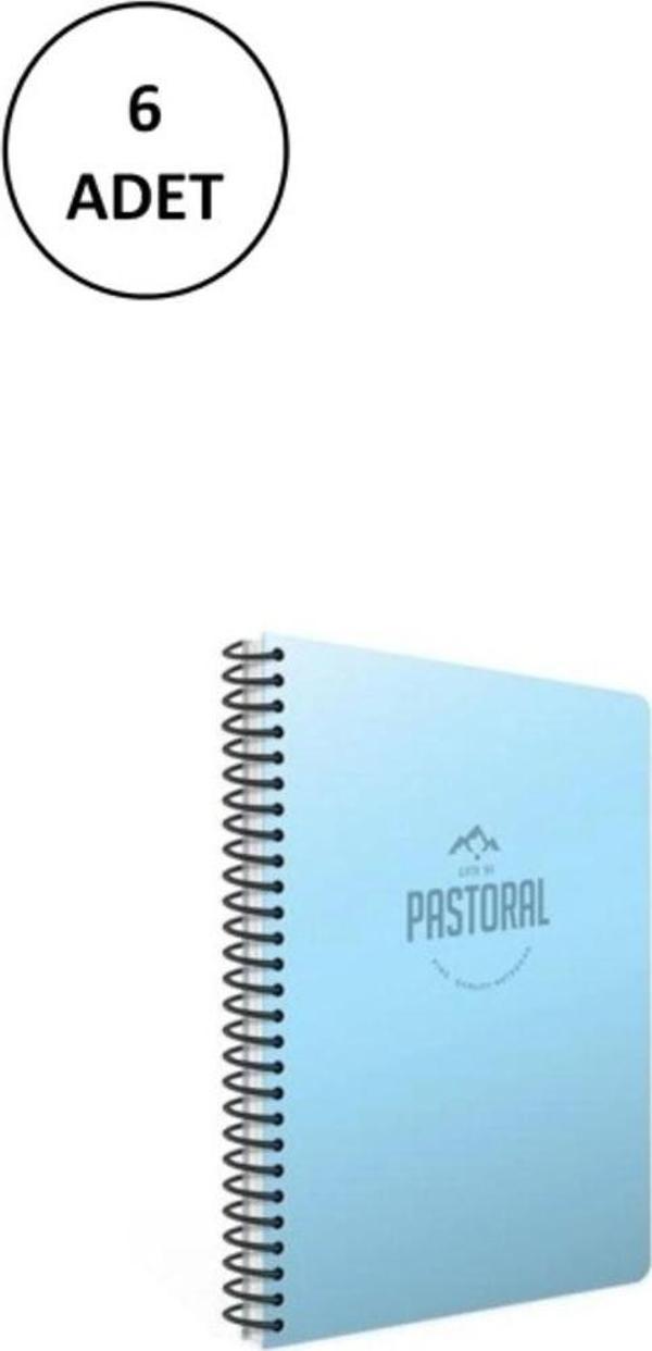 Mbb E-Ticaret Gıpta Pastoral Sp.Pp.Kapak Defter A4 120 Yp Çizgili 3-3247000-2011 ( 6 Adet ) - Image 1