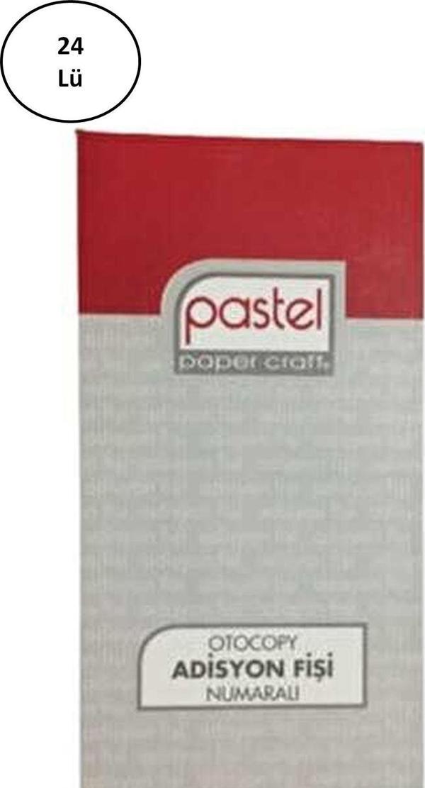 Mbb E-Ticaret Pastel Otokopili Adisyon Fişi Numaralı 8X15 Cm 24'Lü - Image 1
