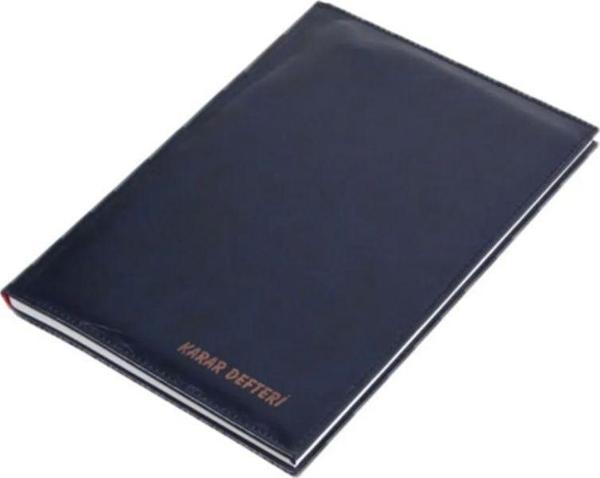 Mbb E-Ticaret Gülpaş Karar Defter Çizgili Suni Deri Cilt 100 Yaprak - Image 1