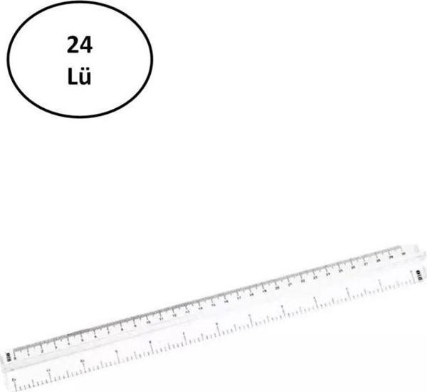 Mbb E-Ticaret Rio Cetvel Trebble Cetvel 30 Cm (24 Lü Paket) - Image 1