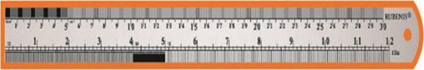 Mbb E-Ticaret Standart Cetvel Çelik 30 Cm Jr 30 / Rubenis - Image 1