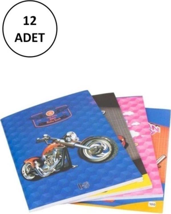 Mbb E-Ticaret Umut A4 Metod Defteri 60 Yaprak Düz 12 Adet - Image 1