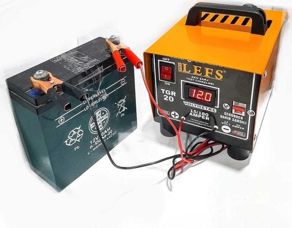 Pro Lefs 12 V 20 Amper Bakır Sargılı Redresör Akü Şarj Cihazı 180 Ampere Kadar Şarj - Image 1