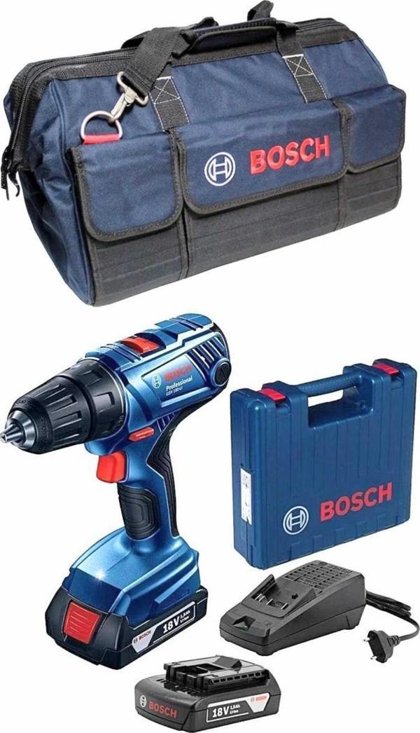 Bosch Boscb Gsb 180 Li Darbeli Matkap Vidalama Çift Batarya Ve Çanta Hediyeli - Image 1