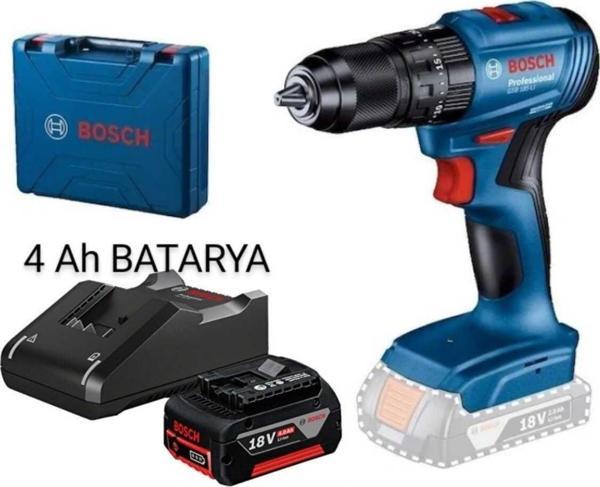 Bosch Gsb 185-Li Darbeli Kömürsüz (4 Ah Tek Batarya ) - Image 1