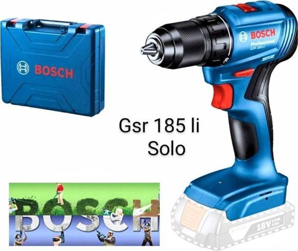 Bosch Gsr 185 Li Darbesiz Solo (Batarya ,Şarj Aleti Ve Çanta Dahil Değildir) - Image 1