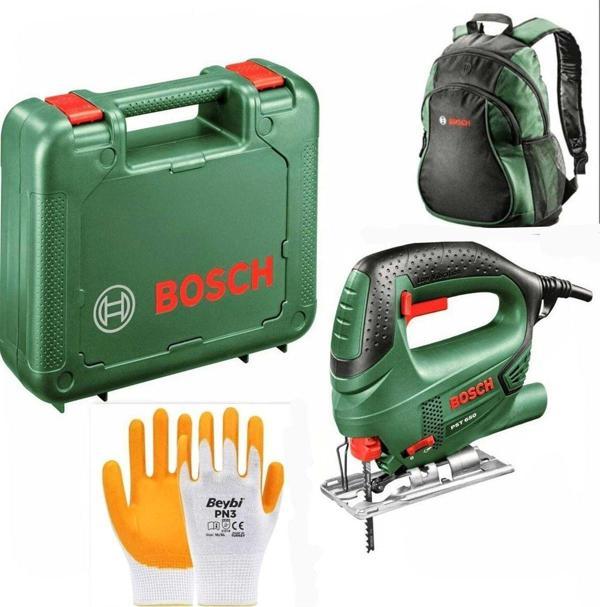 Bosch Pst 650 Dekupaj Testere , Sırt Çantalsı Ve Eldiven - Image 1