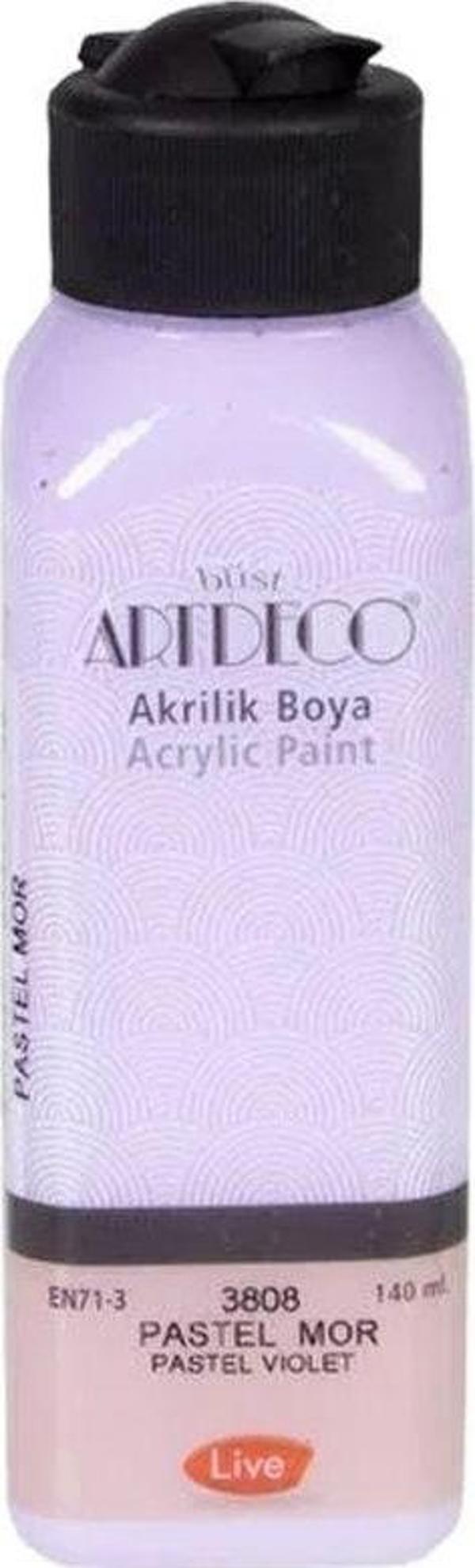 Mbb E-Ticaret Artdeco Akrilik Boya 140 Ml Pastel Mor - Image 1