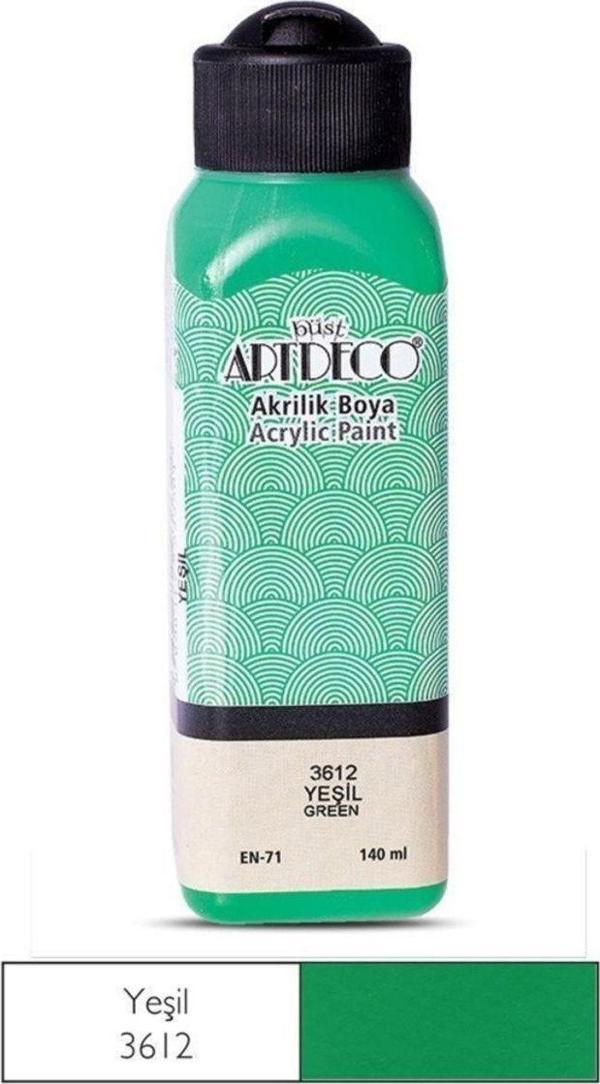 Mbb E-Ticaret Artdeco Akrilik Boya 140 Ml Yeşil - Image 1