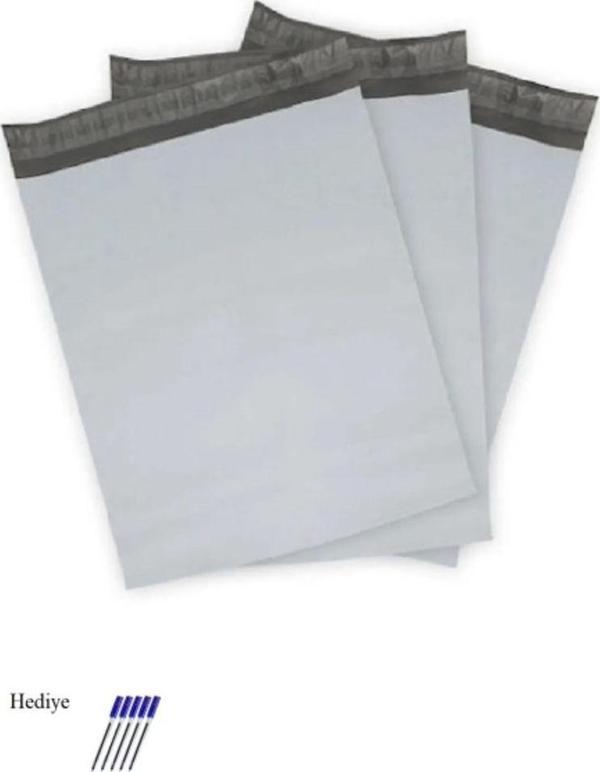 Mbb E-Ticaret Cepsiz Mini Boy Kargo Poşeti 17X25+4 Cm - 250 Adet (40+40=80 Mikron) - Image 1
