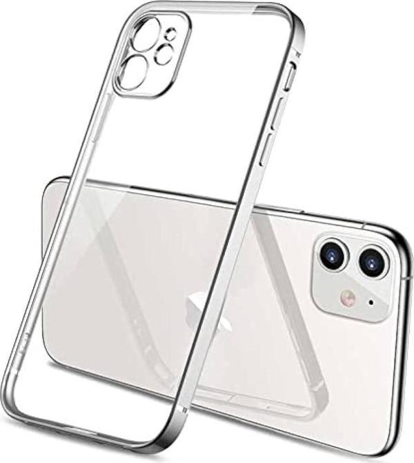 İphone 11 Şeffaf Darbe Emici Kamera Korumalı Telefon Kılıfı - Image 1